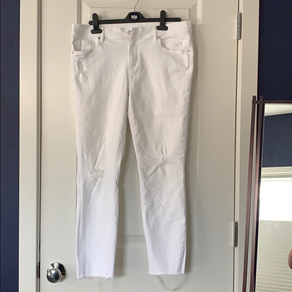 White jeans